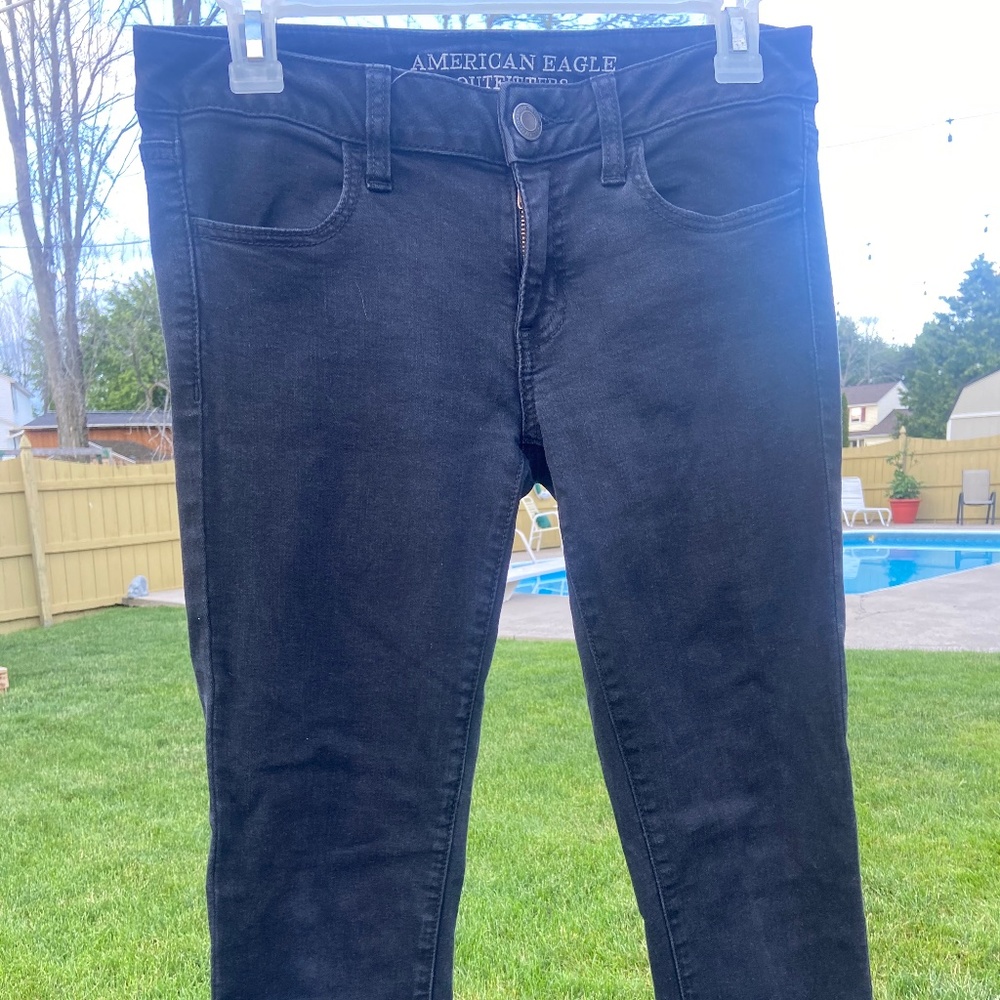 Black American Eagle Jeggings